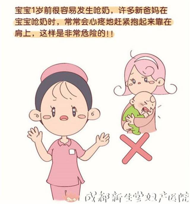 新生儿吐奶/呛奶应如何处理?