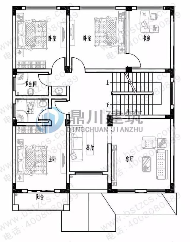 农村宅面宽10米建房,这6款别墅图纸农村正流行!