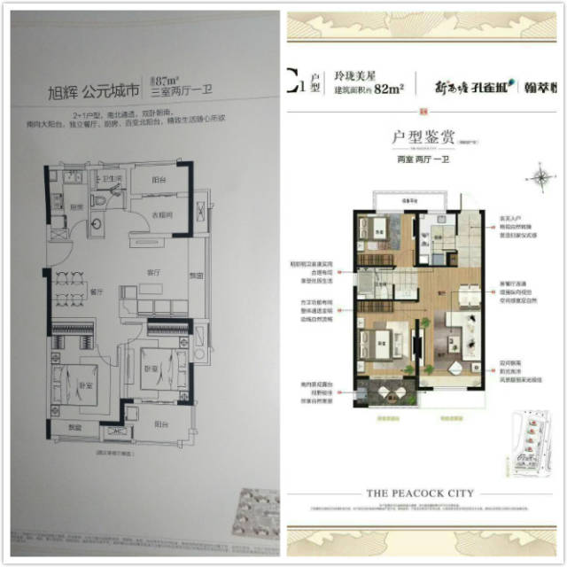 嘉善【新西塘孔雀城·半岛悦府】对比【金科旭辉·公元城市】