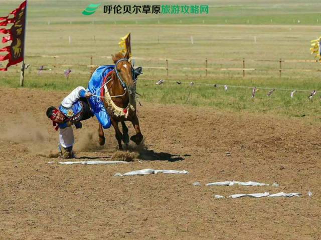 呼伦贝尔与众不同的蒙古族的马术表演介绍