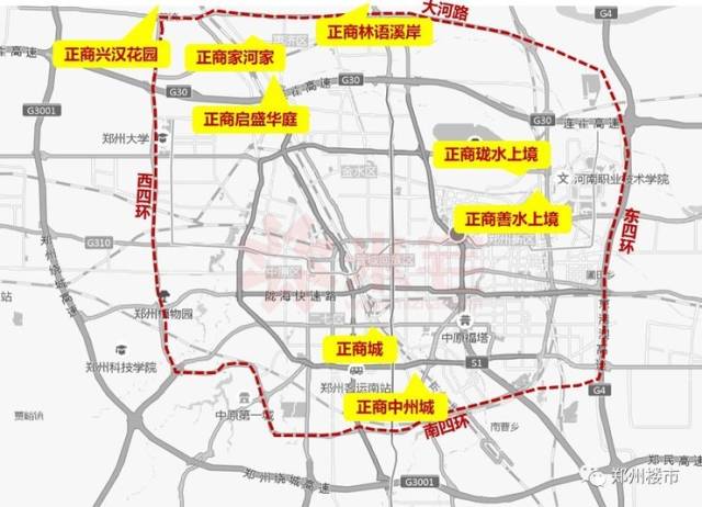 融创中原壹号院:楼面价36000 ,北龙湖地王,全郑州最贵.