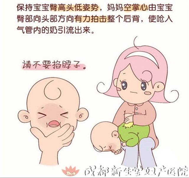 新生儿吐奶/呛奶应如何处理?