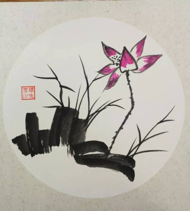 启梦童画儿童趣味彩墨画课程作品赏析