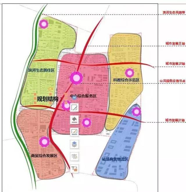 地铁,景观,定位……"临沂中心城的中心区"片区规划出炉!