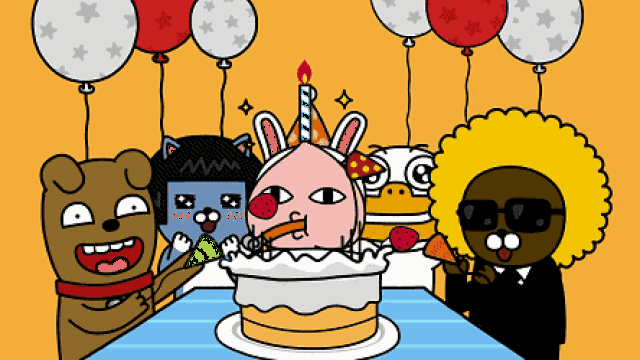 kakaofriends表情包gif,kakaofriends表情包 kakao friends x uniqlo ut 联手卖萌!