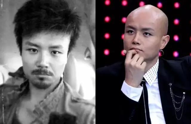 乐嘉第一次剃光头是在高中,长期保留这个发型是最近五年.