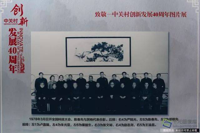 图为1978年3月召开全国科技大会,陈春先与其他代表合影.