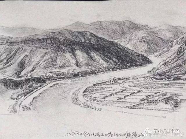 美院教授教你画出高考大作文"绿水青山图",第一幅就让