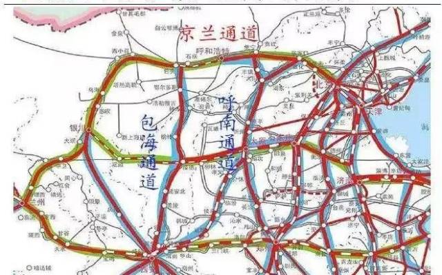 京兰高铁走向确定 内蒙古中西部将开通高铁!