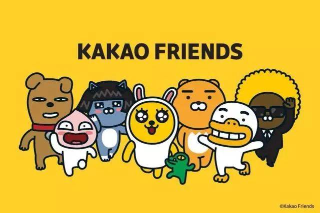 韩国friends,friends韩国综艺 除了linefriends外,不得不提的就是kakao friends,不少韩国的爱豆都是