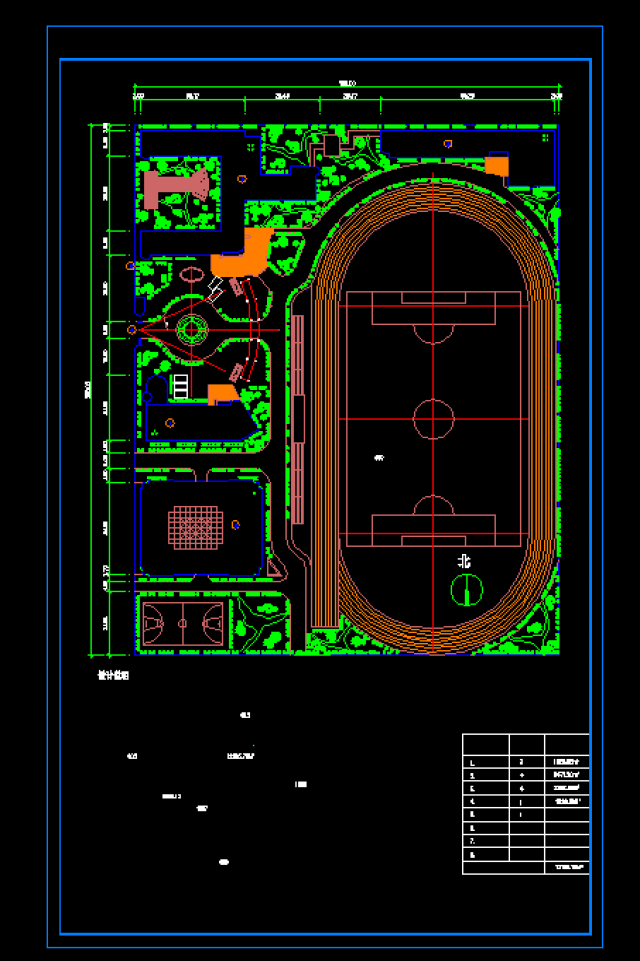 【cad】中学小学幼儿园cad