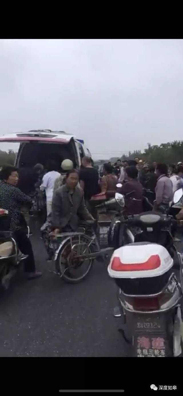 【突发】如皋高井王石线发生车祸,死一伤二