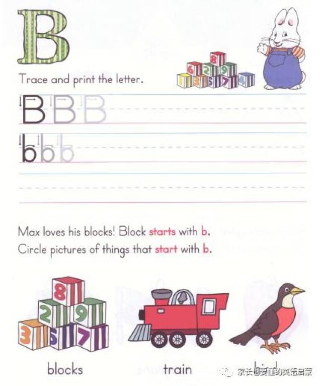 干货|想学自然拼读?有趣又高效的方法来啦!动画-字母b