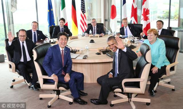 特朗普g7峰会遭6国"围攻"同一天上合现场照也刷屏了