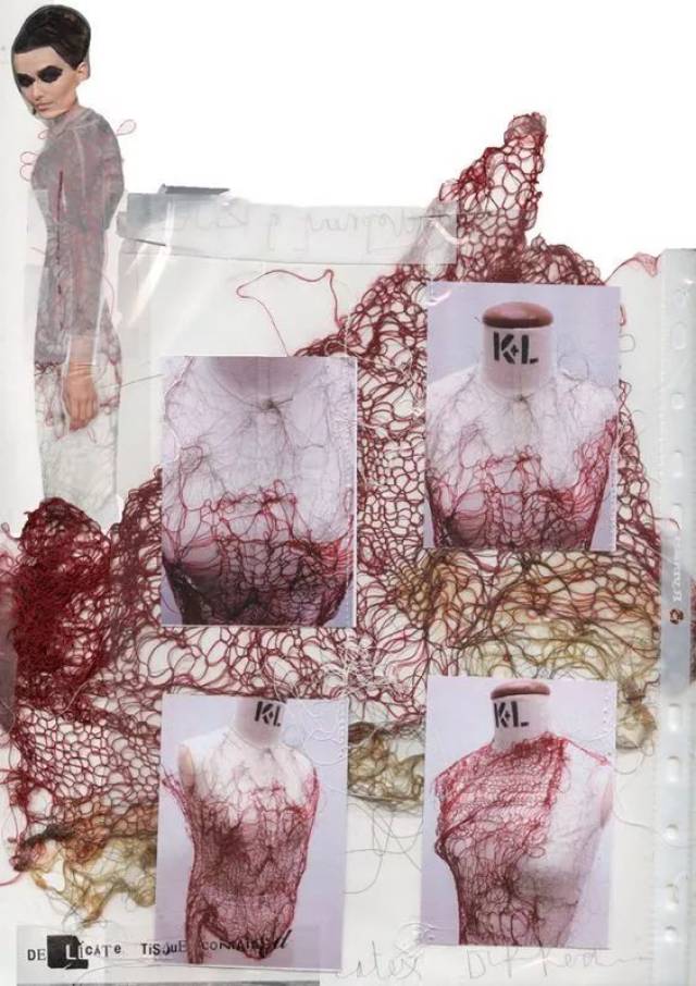手把手教你面料改造&国外textile专业作品集分析