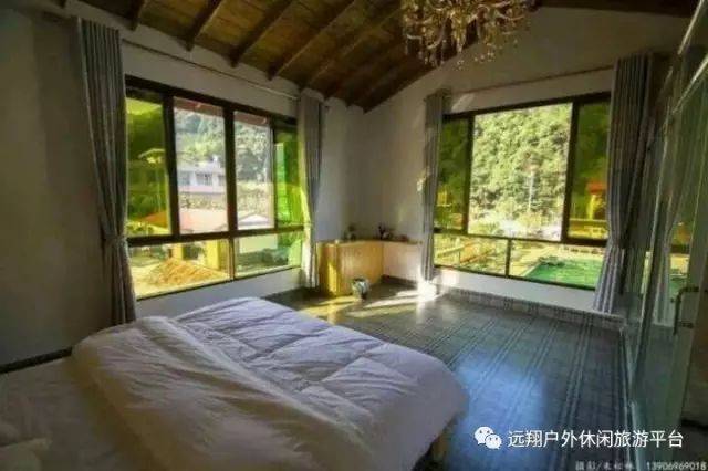 端午住九峰印象半径一晚,玩水休闲游,中途送三景点
