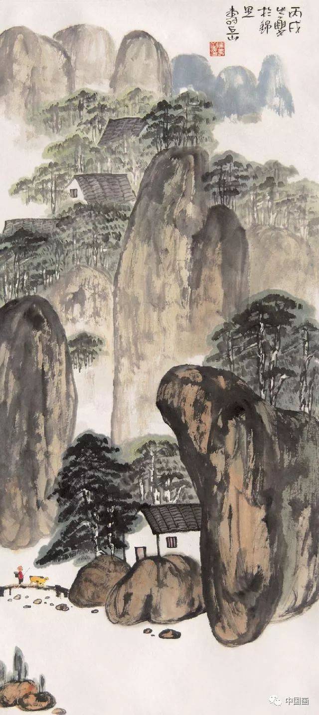 国画大师陈子庄作品欣赏