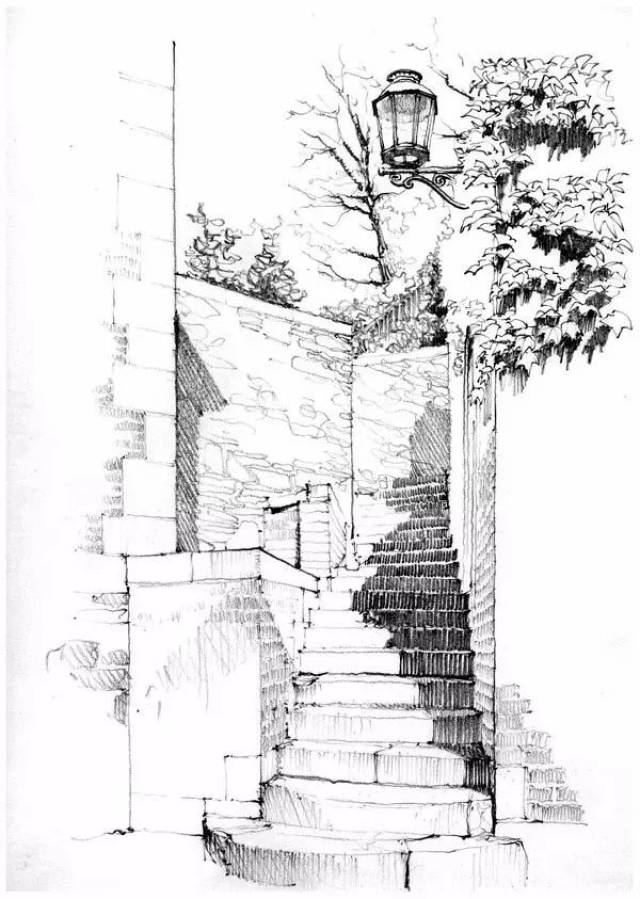 [上海楼梯展]超级详细手绘楼梯的设计与技法