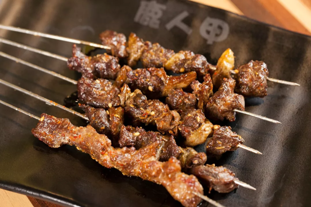 泡椒鹿肉串 3/串