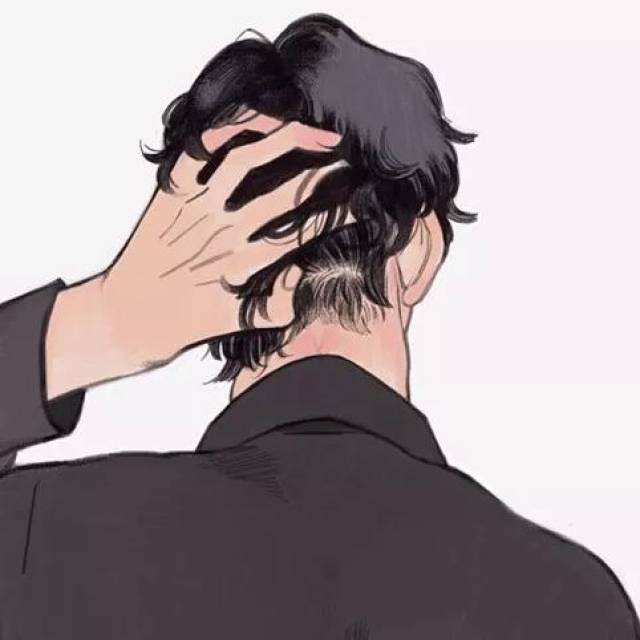 人的一生,是黑与白的变奏曲|暗色系黑白动漫男生头像
