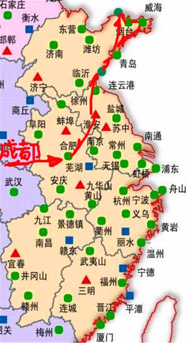 5.10至5.17山东沿海城市8日游