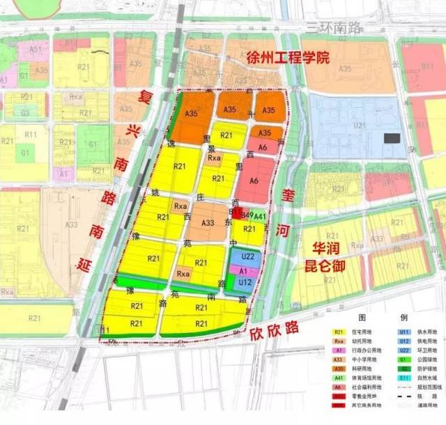 徐州东区南区有地盖楼了!两大住宅地块规划公示!这两个村快拆了