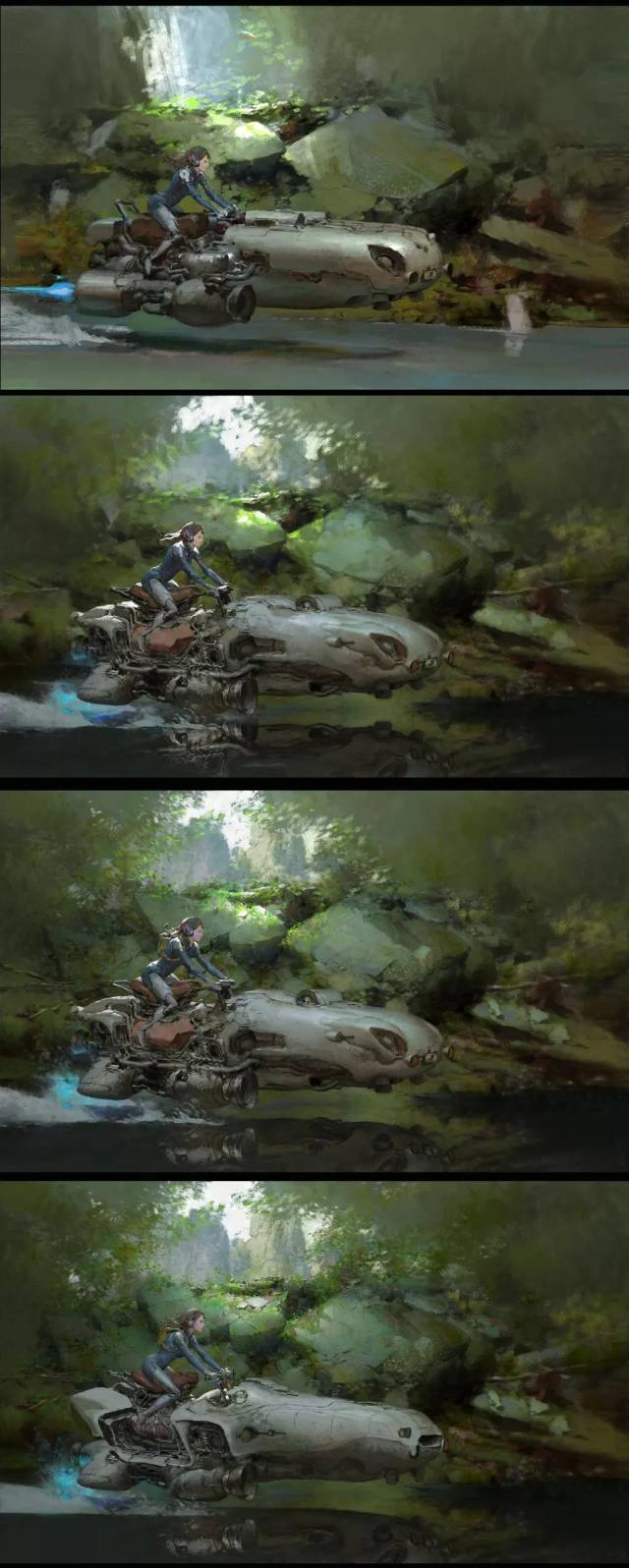 插画师-80后鬼才画师,画作风格惊艳而独特:阮佳