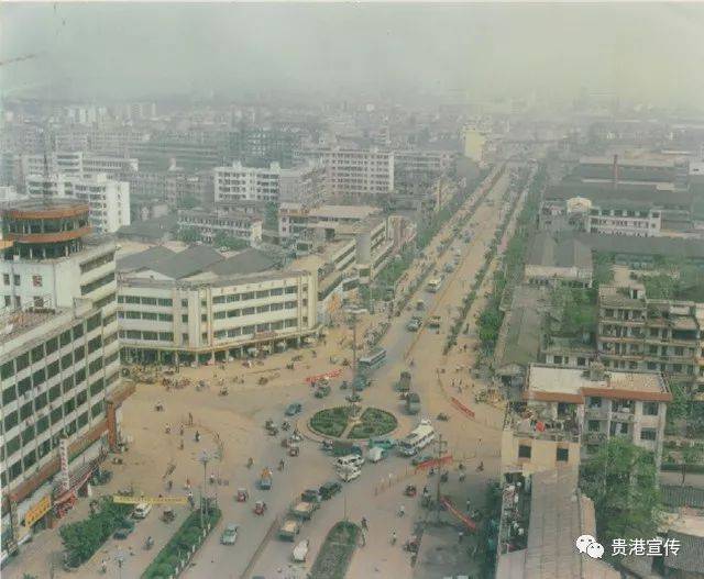 1989年贵港市城区街景