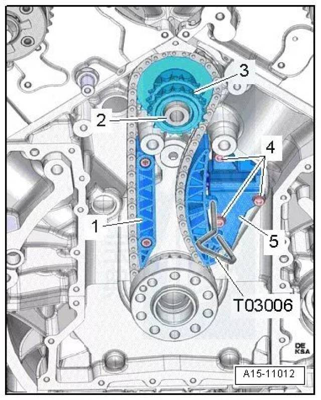【精华】110款奥迪发动机正时皮带安装示意图