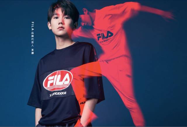 业界|王源代言fila,运动品牌争夺年轻消费者