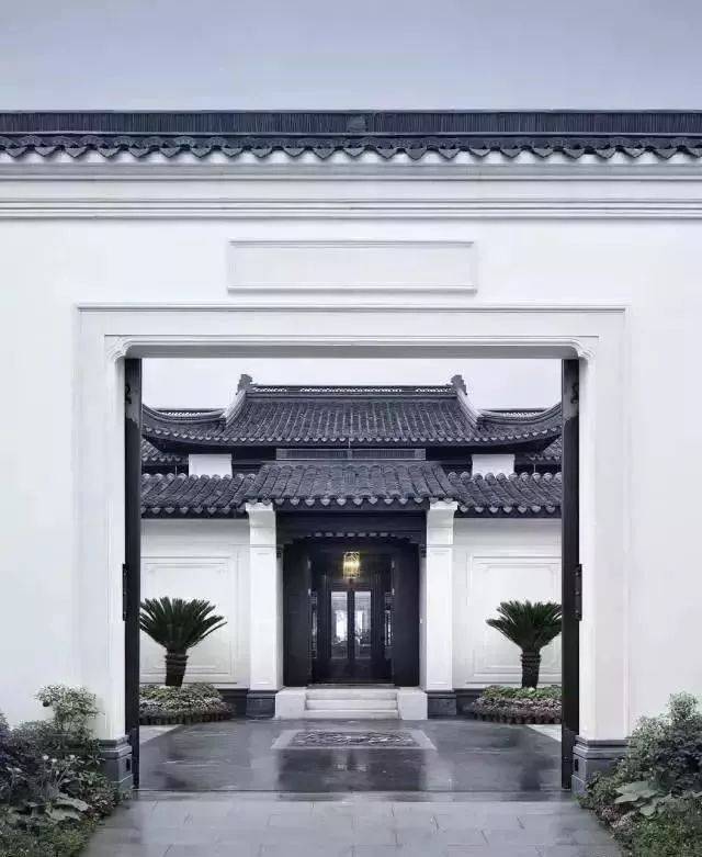 各式各样的中式大门