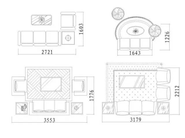 沙发与电视机的距离即观看距离,一般是电视机尺寸的3倍左右;以50寸