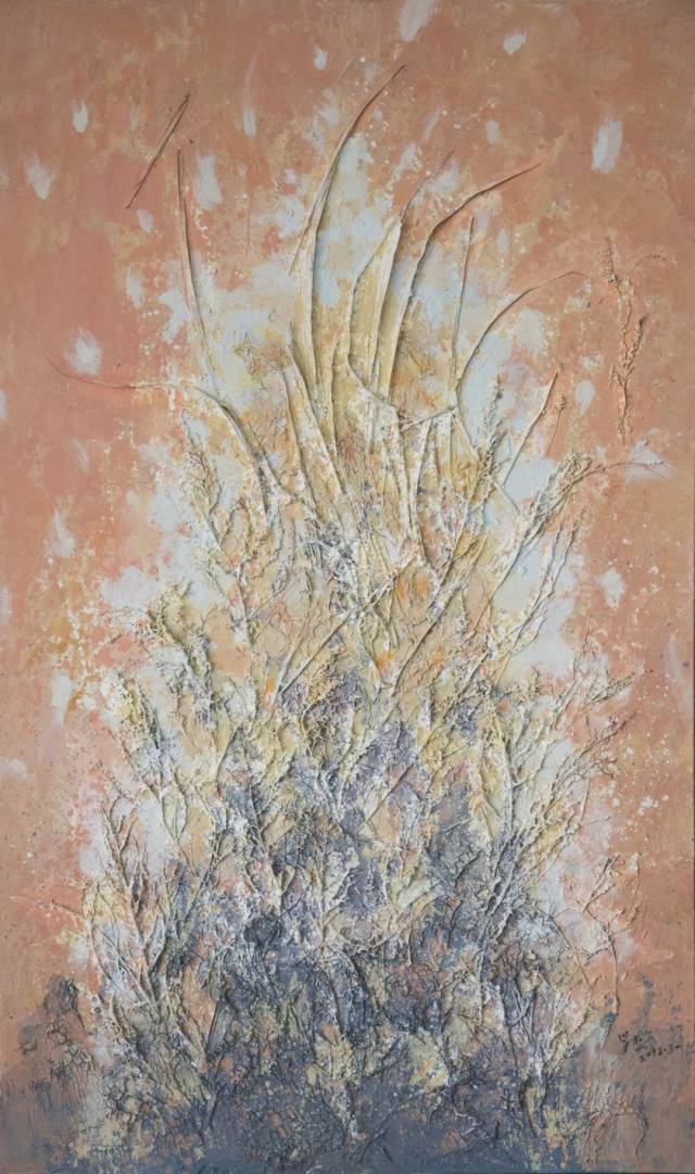 三月 no.6 2018 综合材料 150x90cm
