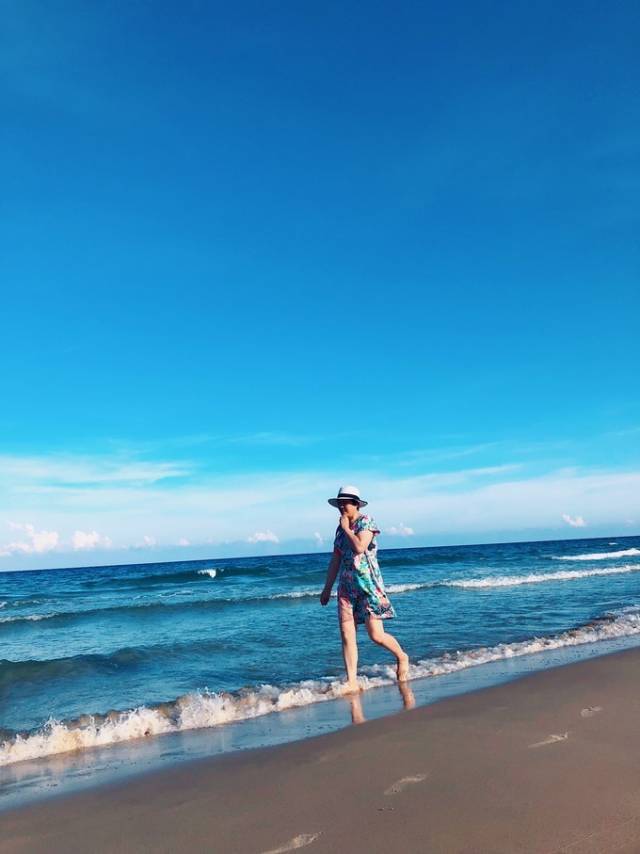 宁静,自由,放松,暖心,去感受碧海蓝天
