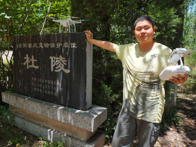 航拍杜陵:汉宣帝刘询的陵墓
