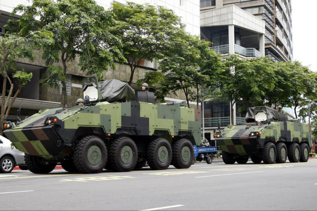 台湾云豹装甲车入选世界10大最强步兵战车