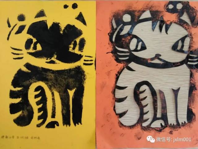 【童画长廊】好玩的版画(漏版)