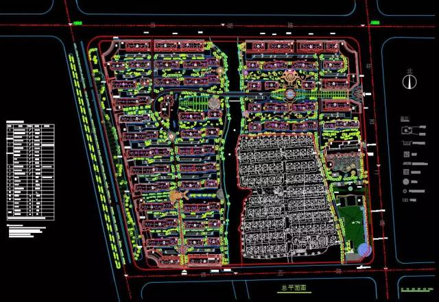 【精品】650套小区规划cad总平面图
