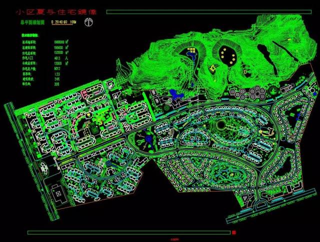 【精品】650套小区规划cad总平面图