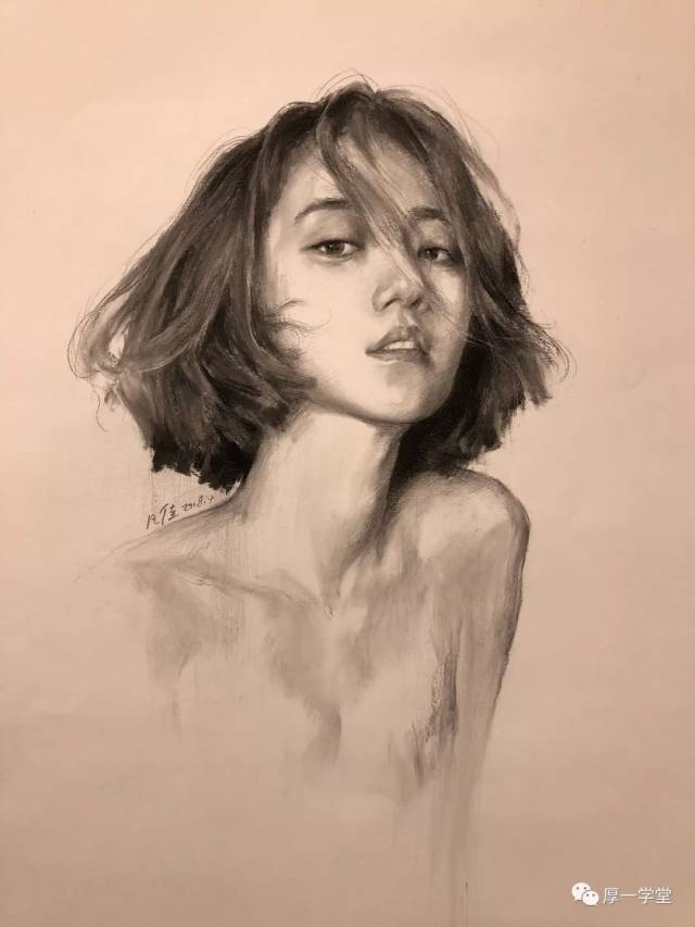 厚一直播间/素描名师-凡佳素描头像写生在线直播(6月13号18:30)