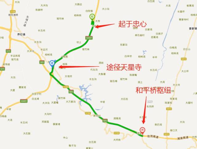 渝黔高速公路扩能项目巴南段起于绕城高速忠兴,止于接龙镇大山河沟