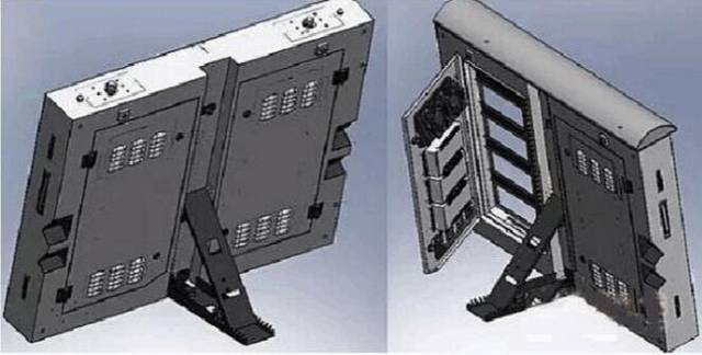 图解 | 最常见的室内,室外led显示屏安装方式讲解