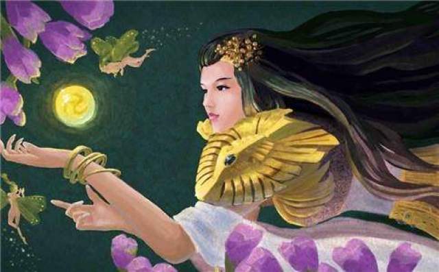女娲娘娘炼石补天,捏土造人,是华夏始祖啊