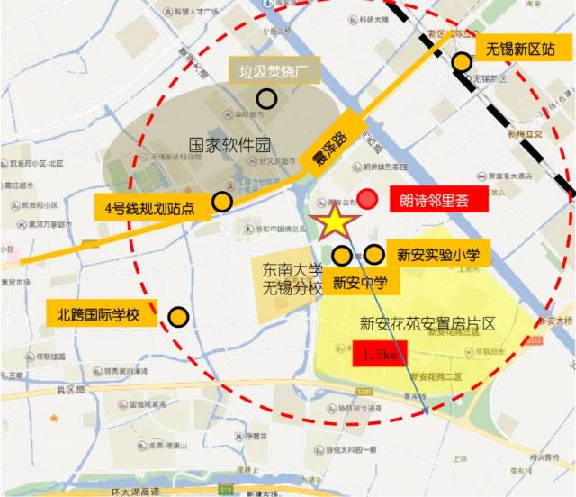 地块名称 新吴区太科园22号地块 用地性质 商住 占地面积 108219.