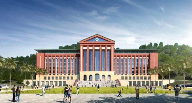 中山大学深圳校区综合服务大楼效果图