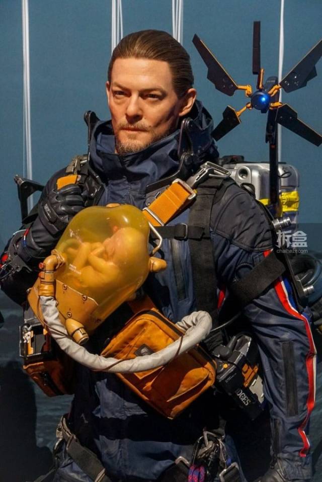 【e3游戏展】等身大《死亡搁浅》sam(norman reedus