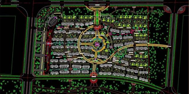【精品】650套小区规划cad总平面图