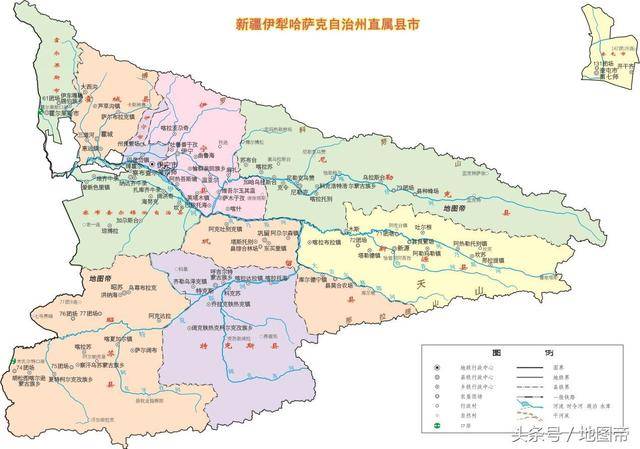 新疆克拉玛依市,为何被伊犁州分成两块?