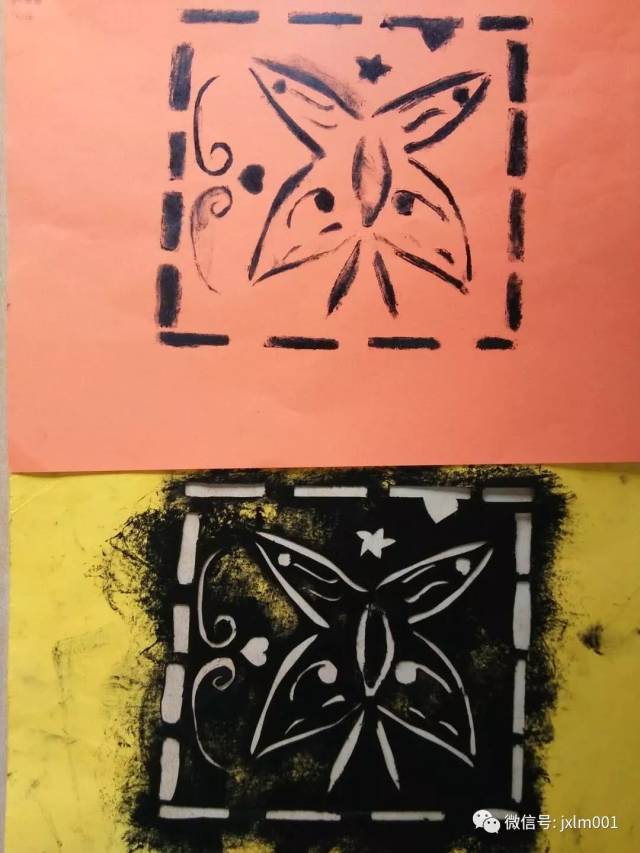 【童画长廊】好玩的版画(漏版)