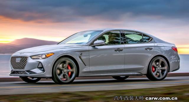 顶级劳恩斯genesis g70 v6动力365hp,并在4.5秒内达到